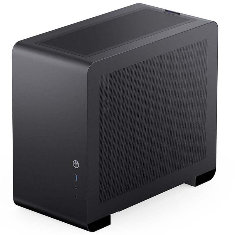 Jonsbo U4 Mini Mesh Micro-ATX-Gehäuse - schwarz