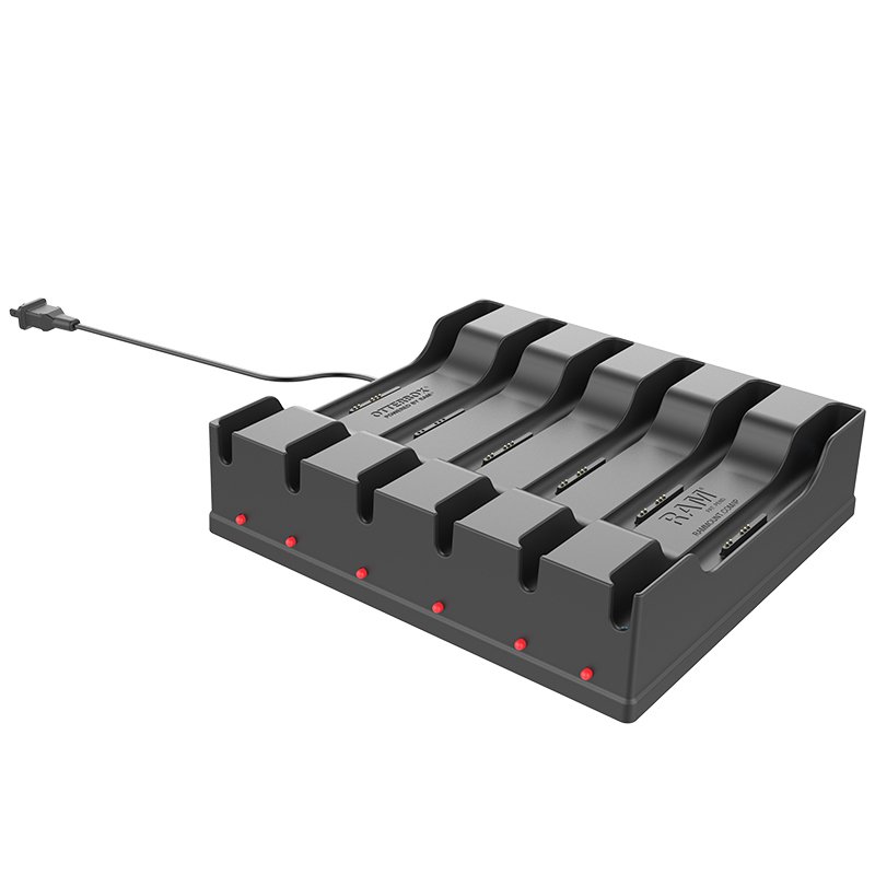 RAM Mounts RAM-DOCK-6G8P-OT1U Organiseur de station de chargement Autonome Noir
