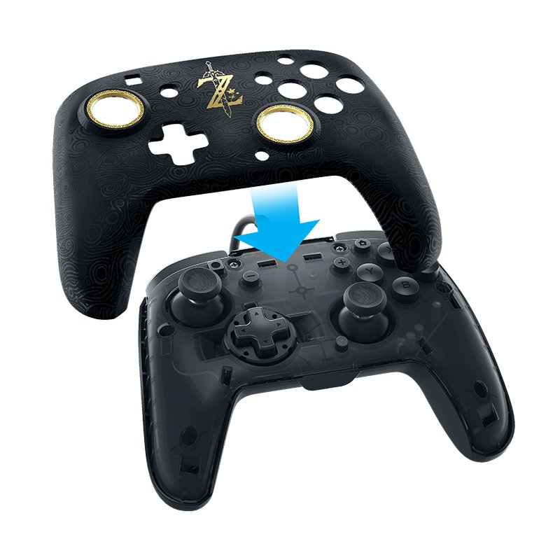 PDP 500-069-EU-LZ00 accessoire de jeux vidéo Noir USB Manette de jeu Analogique Nintendo Switch