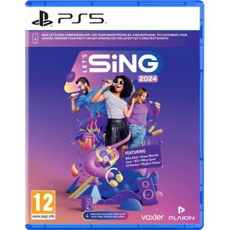 GAME Let's Sing 2024 Standard Allemand, Anglais, Espagnol, Français, Italien PlayStation 5
