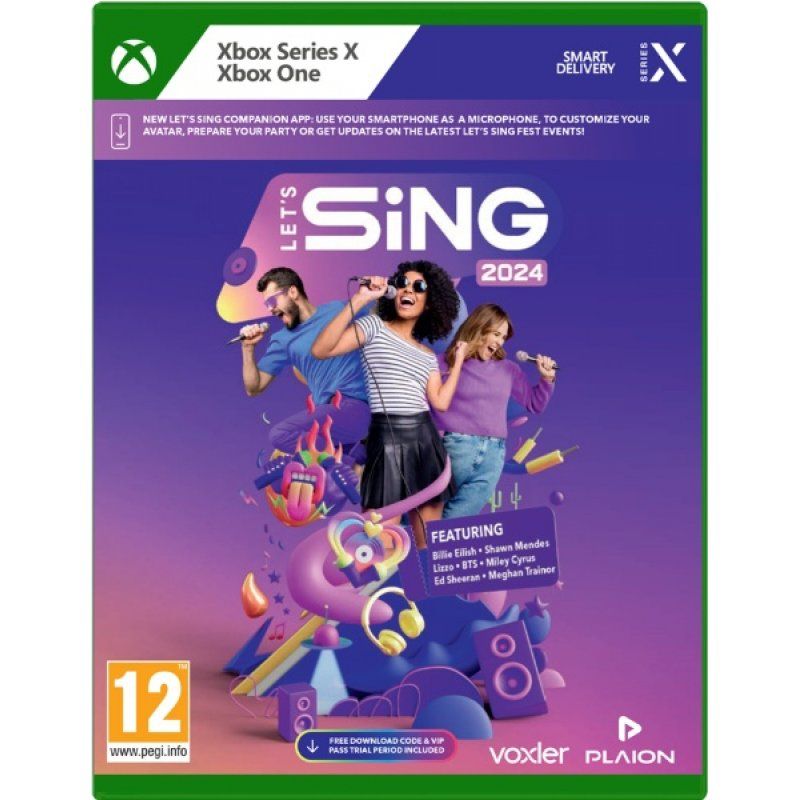 GAME Let's Sing 2024 Standard Allemand, Anglais, Espagnol, Français, Italien Xbox One/Xbox Series X
