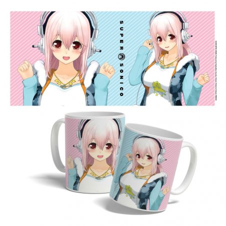 Super Sonico mug Super Sonico Hoodie 325 ml
