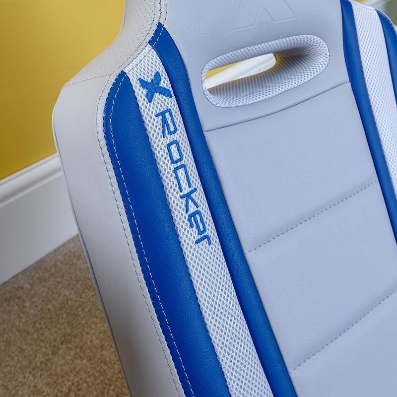 X Rocker - Shadow 2.0 Stereo Audio Gaming Floor Rocker Blue