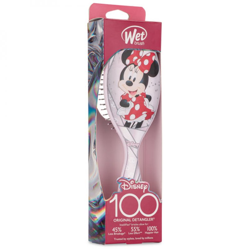 Wet Brush Disney 100 Original Detlanger Minnie Children Round hairbrush Black, Pink, Red 1 pc(s)