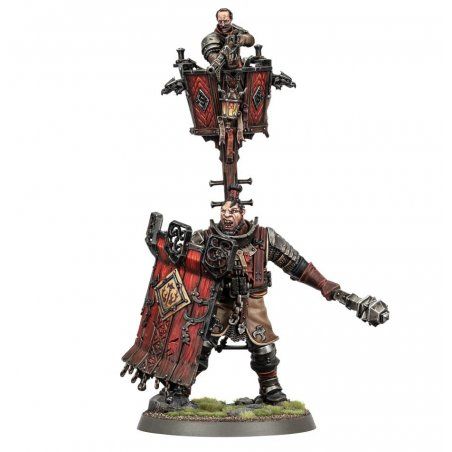 Warhammer AoS - Cities of Sigmar Fusil-Major on Ogor Warhulk