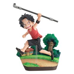 One Piece G.E.M. Series statuette PVC Portgas D. Ace Run! Run! Run! 13 cm