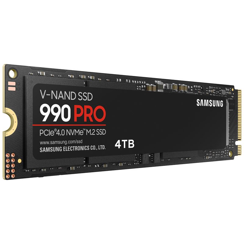 SSD 4TB 990 PRO PCIE 4.0 X4 NVME 2.0 M.2 2280