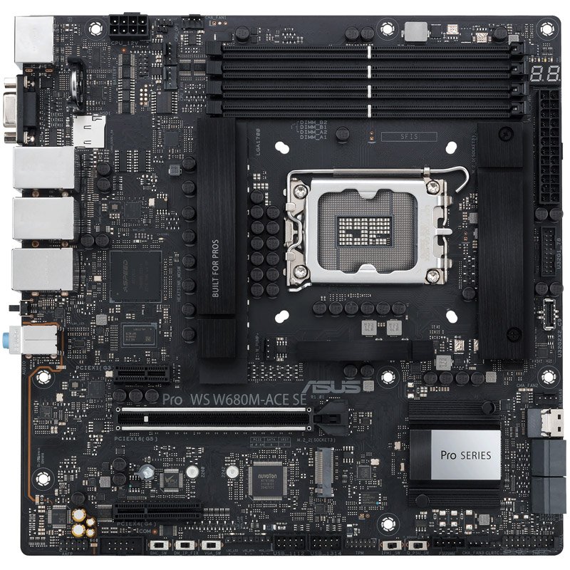 ASUS PRO WS W680M-ACE SE LGA1700 microAT