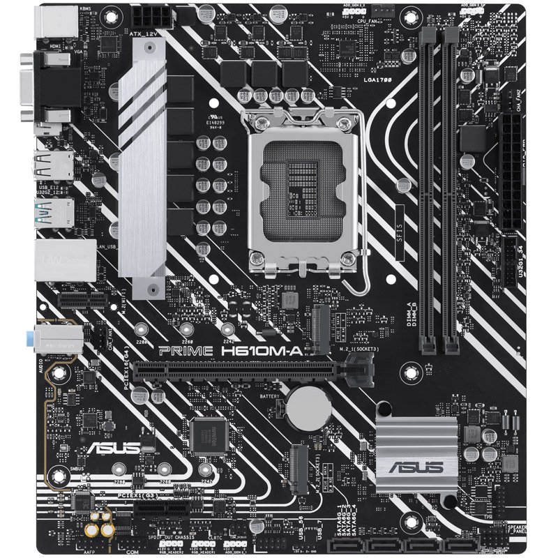 ASUS PRIME H610M-A-CSM LGA1700 2DDR4 MB