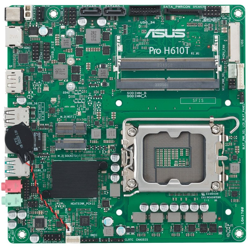 ASUS PRO H610T-CSM LGA1700 2DDR4 MB