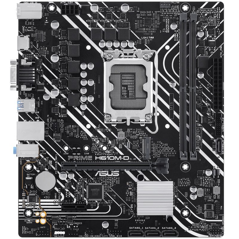 ASUS PRIME H610M-D LGA 1700 2DDR5 microA