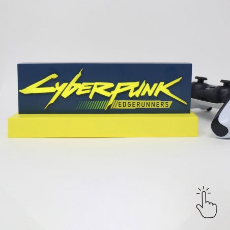 Cyberpunk Edgerunner lampe LED Logo 22 cm