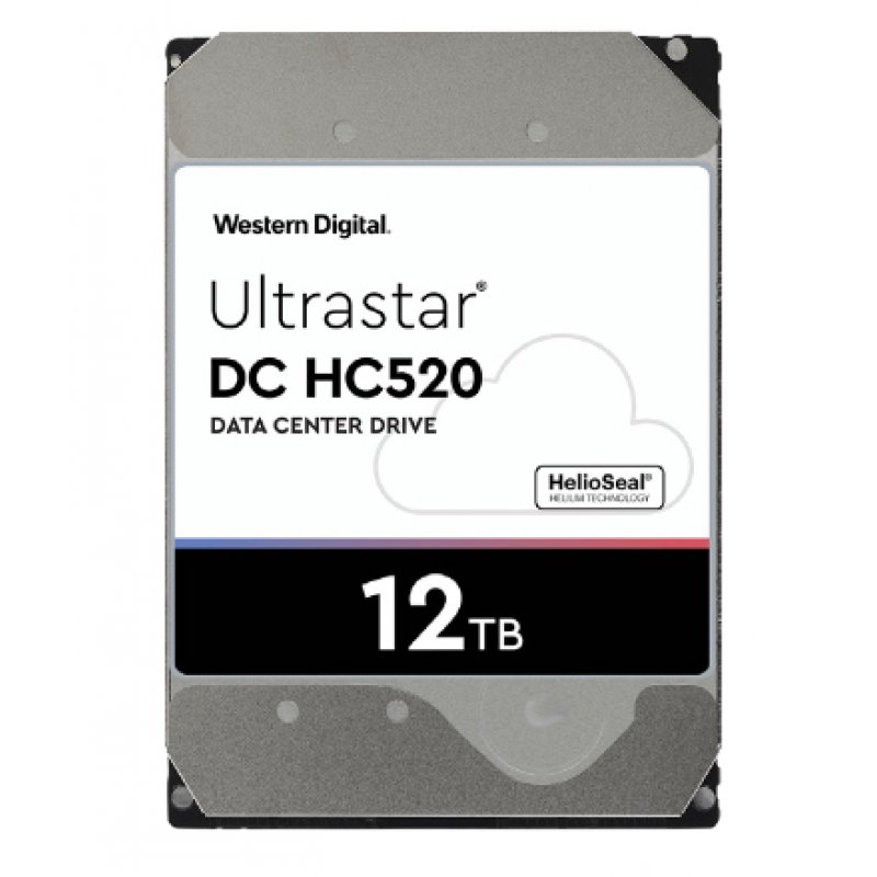Western Digital Ultrastar DC HC520 3.5" 12 To SAS