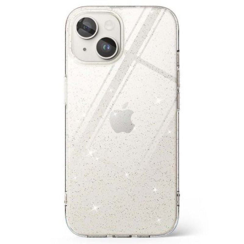 Ringke iPhone 15 Case Slim Glitter Clear