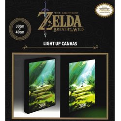 THE LEGEND OF ZELDA - Master Sword - Canvas Lumineux 40X30 Cm