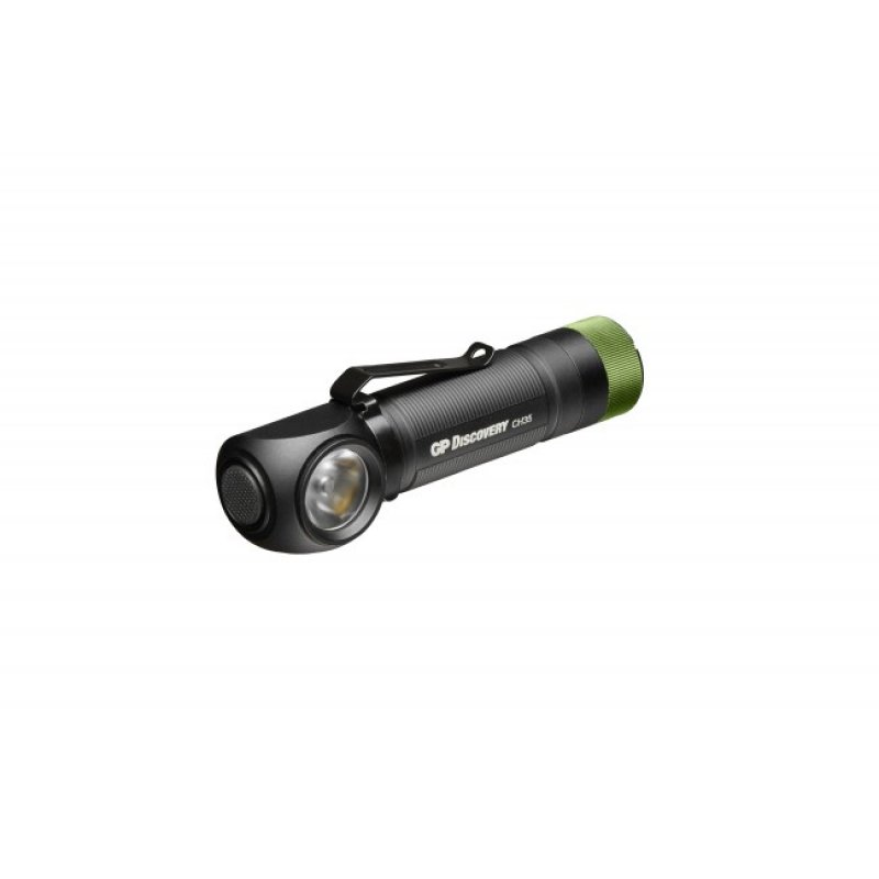 GP Lighting CH35 Black, Green Hand flashlight LED