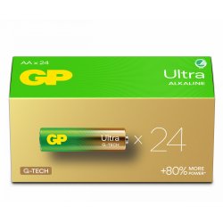 GP - 15A LR06 AA Powercase (24-Pack) - High-Performance Alkaline Batteries