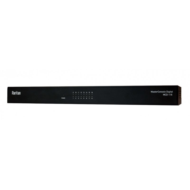Raritan MCD-216 KVM switch Rack mounting Black