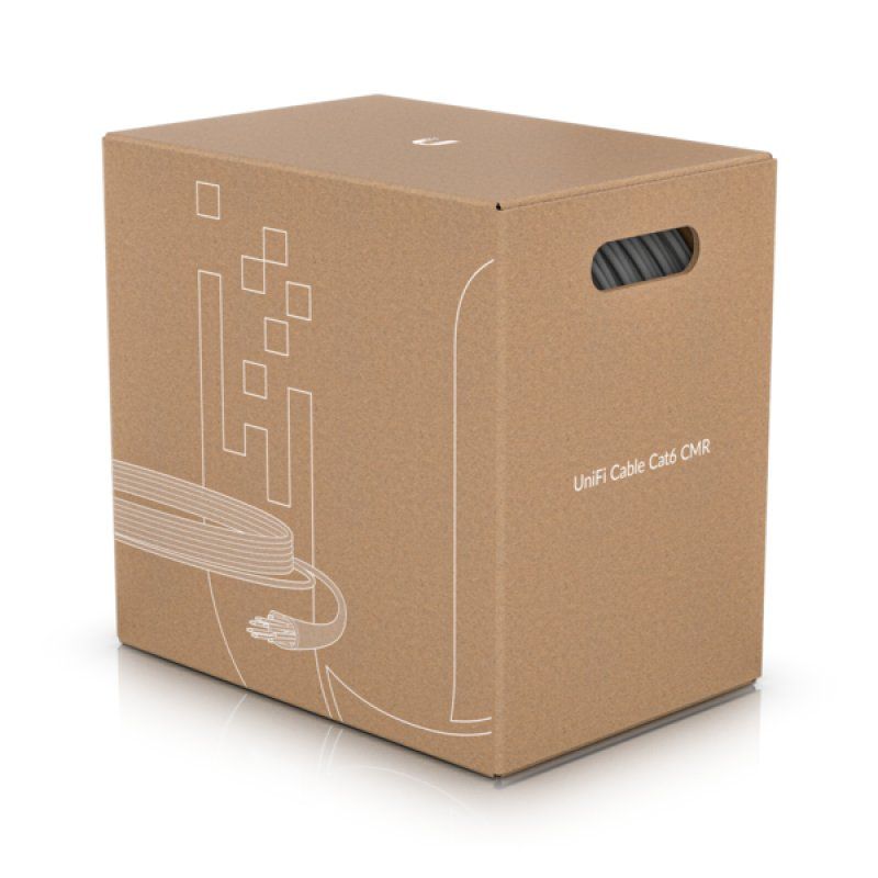 STOCK1 - Ubiquiti U-Cable-C6-CMR câble de réseau Blanc 305 m Cat6 U/UTP (UTP)