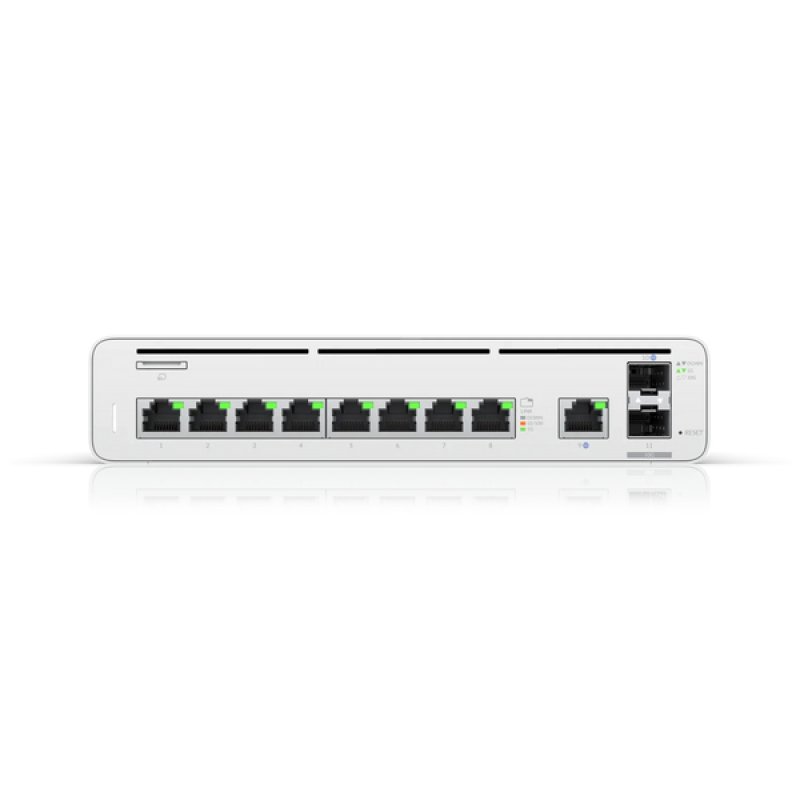 Ubiquiti UISP - Switch - 9 Anschlüsse - managed - an Rack montierbar