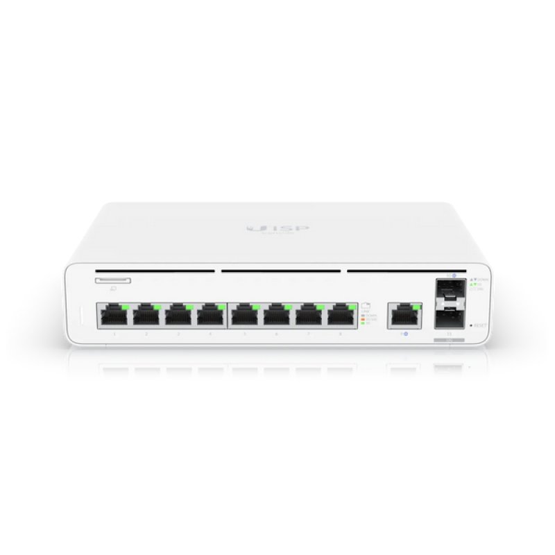 Ubiquiti UISP - Switch - 9 Anschlüsse - managed - an Rack montierbar