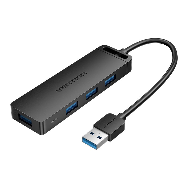 Vention Adapter Hub, CHLBD, 4x USB 3.0 MicroUSB Power 5Gbps 0,5m