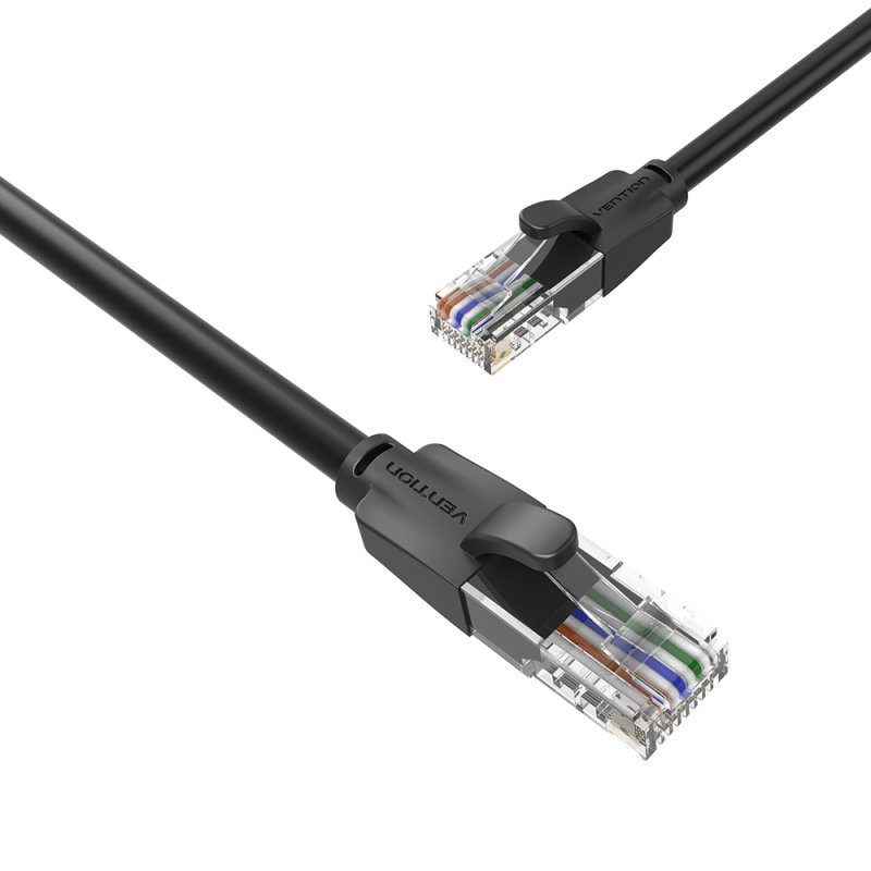 Vention IBEBK câble de réseau Noir 8 m Cat6 U/UTP (UTP)