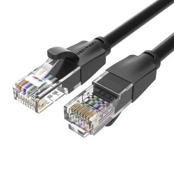 Vention IBEBN câble de réseau Noir 15 m Cat6 U/UTP (UTP)