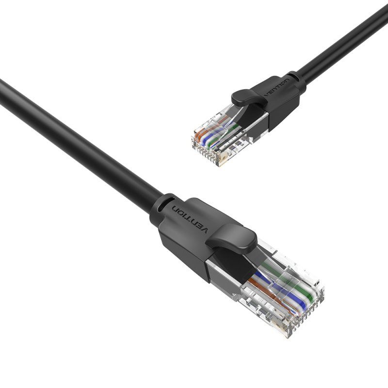 Vention IBEBN câble de réseau Noir 15 m Cat6 U/UTP (UTP)