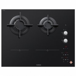 De Dietrich DPI7602BM hob Black Built-in Combi 4 zone(s)