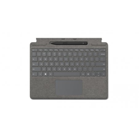 Microsoft Signature with Slim Pen 2 Platinum Microsoft Cover port QWERTY Portuguese