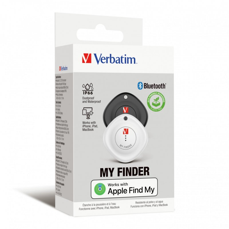 Verbatim My Finder Personnel Noir, Blanc