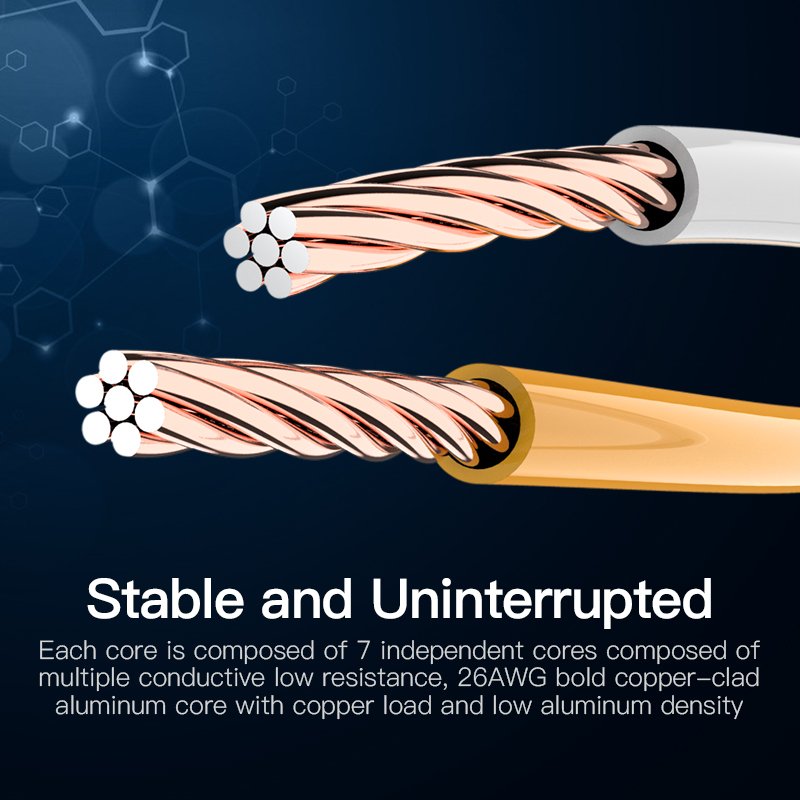 UTP Category 6 Network Cable Vention VAP-A10-S300 3m Blue