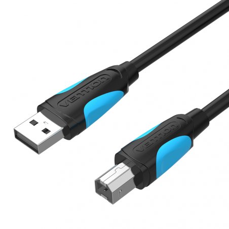 Vention USB2.0 A Male to B Male Print Cable 1M Black