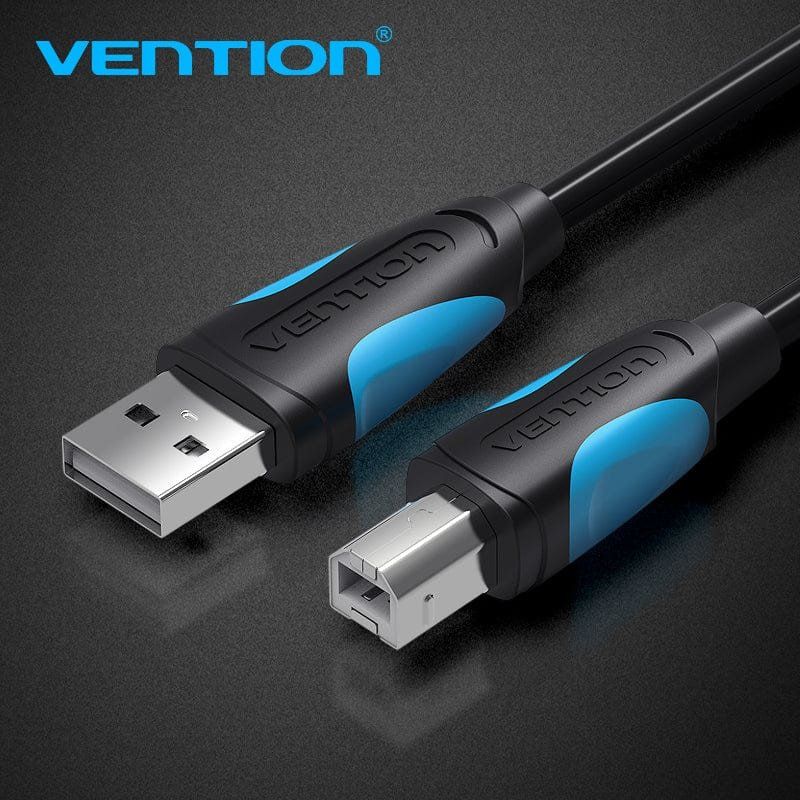 USB 2.0 A to USB-B printer cable Vention VAS-A16-B200 2m Black