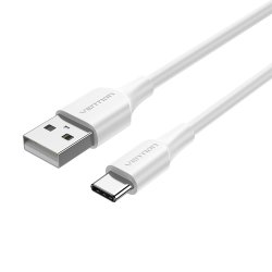 Vention USB 2.0 A Male to C Male 3A Cable 1M White