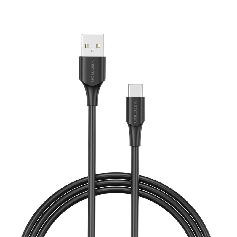 Vention USB 2.0 A Male to C Male 3A Cable 1M Black