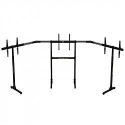 Support Next Level Racing compatible Free Standing Triple Monitor Stand - Noir