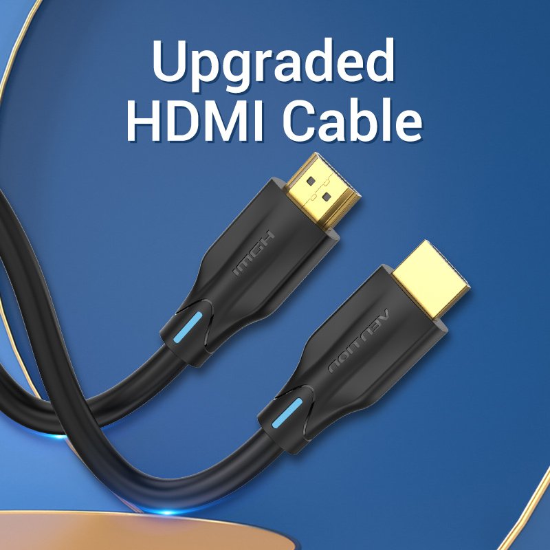 Cable HDMI 2.1 Vention AANBH 2m 8K (black)