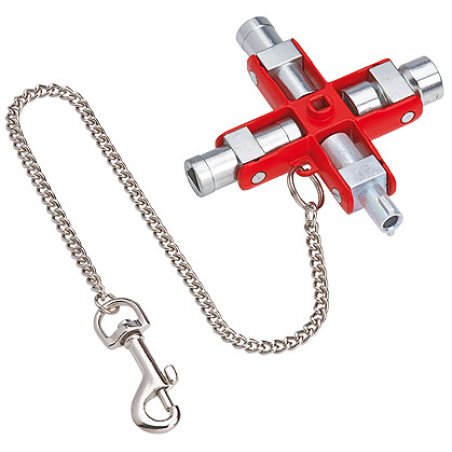 Knipex 00 11 06 Clé pour armoires de contrôle et boîtiers