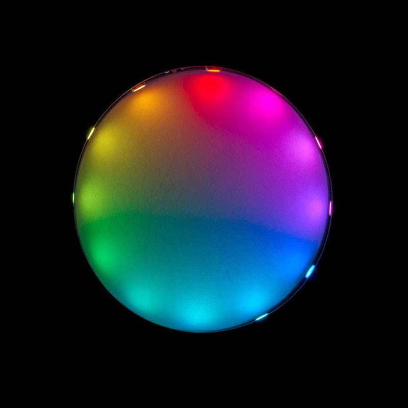 aqua computer compatible RGBpx LED-Ring pour 60 mm Ausgleichsbehälter, 12 ad