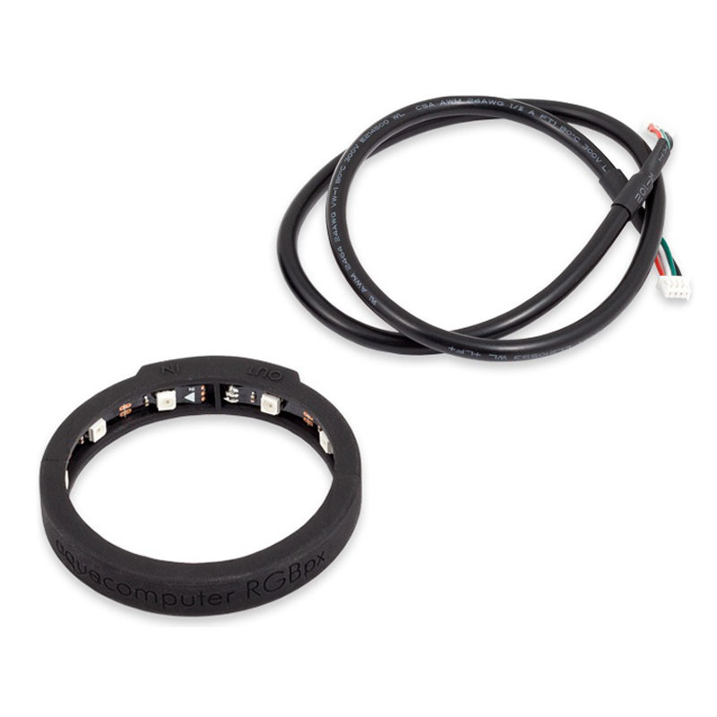 aqua computer compatible RGBpx LED-Ring pour aqualis 100/150, 10 adressierba
