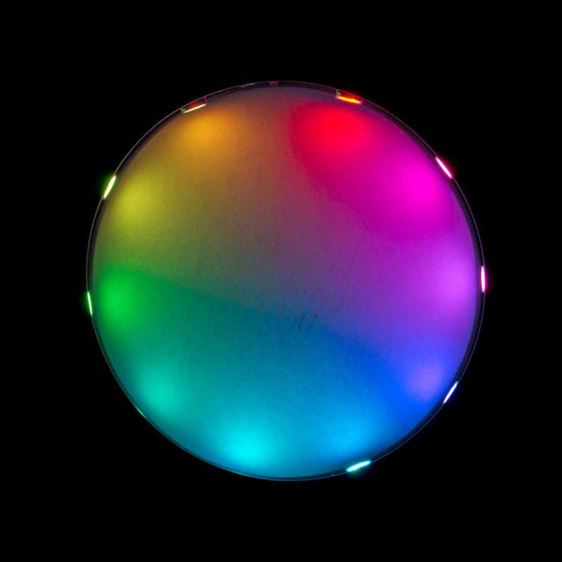 aqua computer compatible RGBpx LED-Ring für aqualis 100/150, 10 adressierbare LEDs