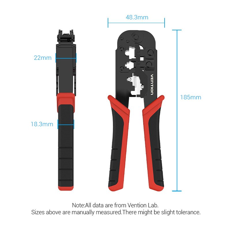 Vention Multi-function Crimping Tool Black