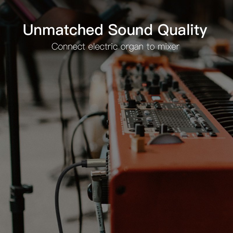 Vention BAABI câble audio 3 m 6,35 mm Noir