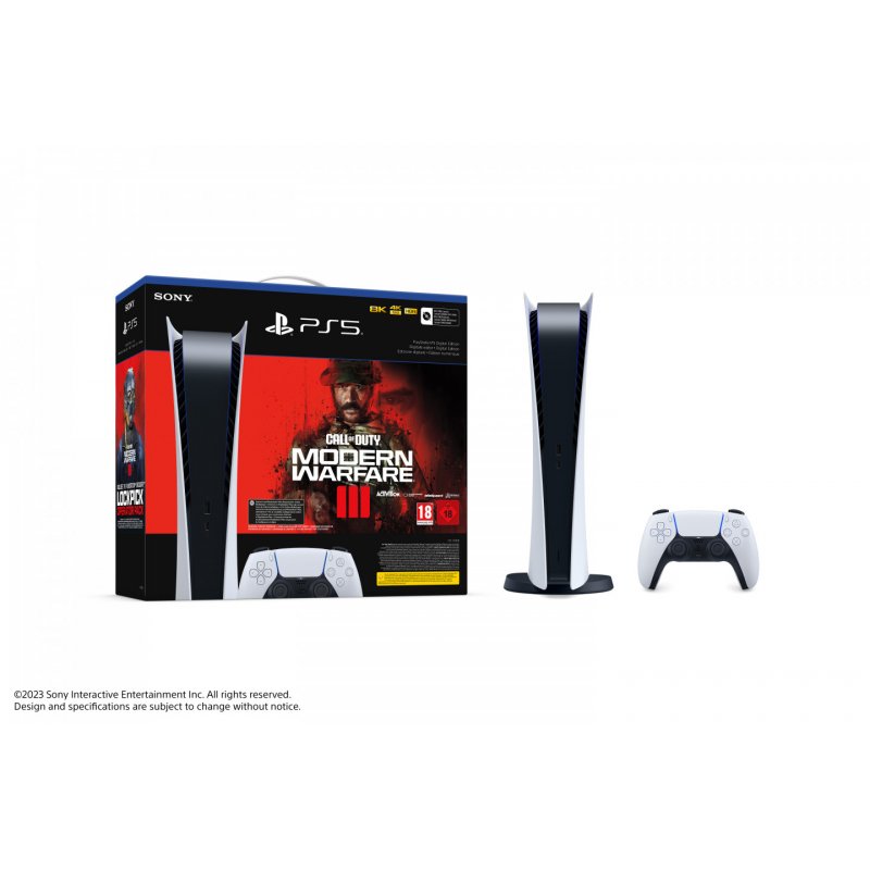 Console Sony PlayStation 5 Édition Standard Blanche Modern Warfare 3