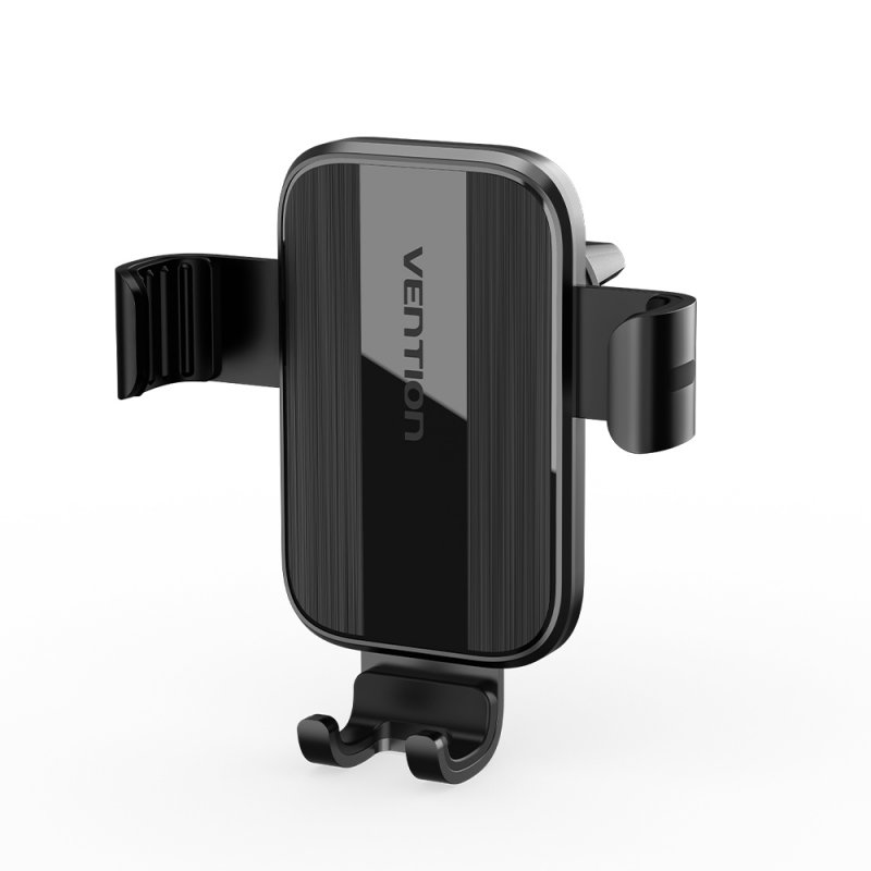 Vention Auto-Clamping Car Phone Mount With Duckbill Clip Black Square Fashion Type