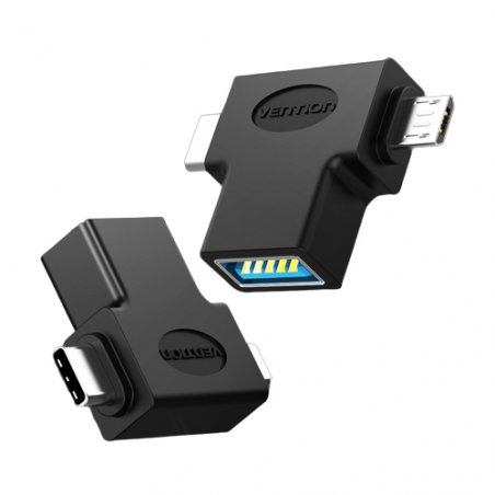 Vention CDIB0 changeur de genre de câble USB 3.0 Micro USB, USB Type-C