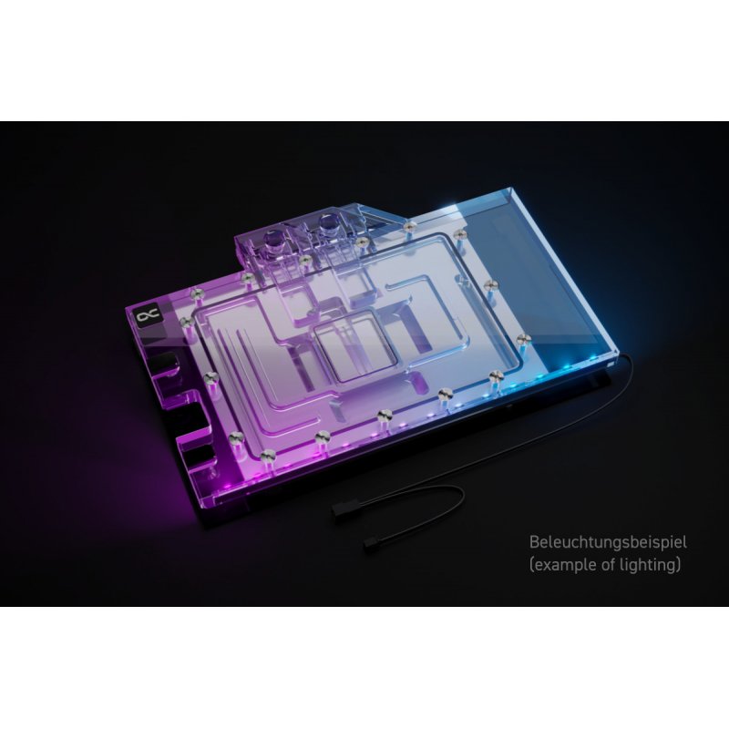 Alphacool Eisblock Aurora Geforce RTX 4070 TI ROG Strix mit Backplate