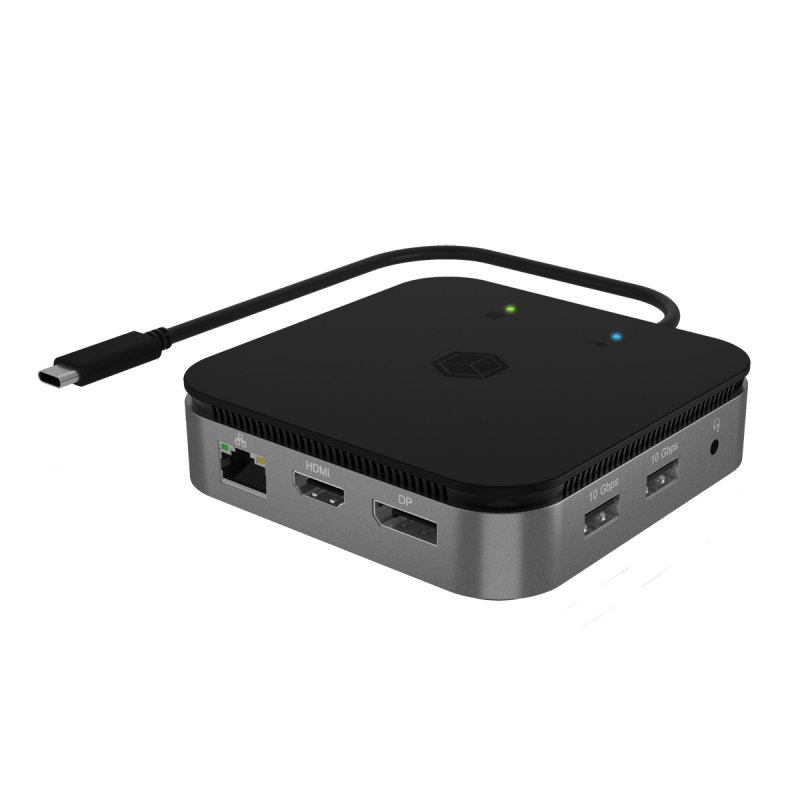 NB ACC ICY BOX Docking DK408-C41 USB-C